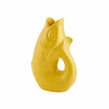 Giftcompany Gift Company Vase Monsieur Carafon S, Dekovase in Fisch-Form, Steingut, Tuscan Sun, 25 cm, 1087403010