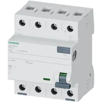 Siemens 5SV3646-6 FI-Schutzschalter 4polig 63A 300mA