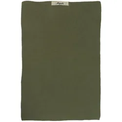 IB Laursen Geschirr Handtuch Mynte gestrickt, 60 x 40 cm, olive