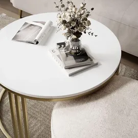 lookway LORI Beige Metall 70 x 49 x 70 cm