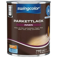 swingcolor Parkettlack 6181.D750.0 (Farblos, Seidenmatt, 750 ml, Wasserbasiert)