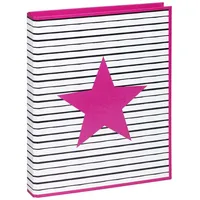 Pagna Ringbuch A4 Pink Star 35mm Rücken sortiert