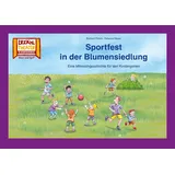 Hase und Igel Verlag GmbH Sportfest in der Blumensiedlung / Kamishibai Bildkarten