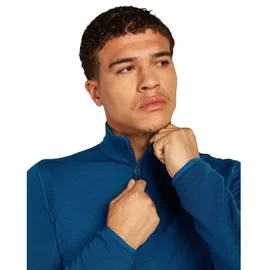 Icebreaker Merino 400 RealfleeceTM Descender Reißverschlusspullover - Atlantis - L