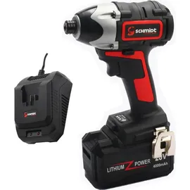 SCHMIDT security tools Akku-Schlagschrauber ID-180 inkl. 1 x 4,0 Ah + Ladegerät