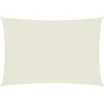 vidaXL Sonnensegel Oxford-Gewebe Rechteckig 2,5x4,5 m Creme