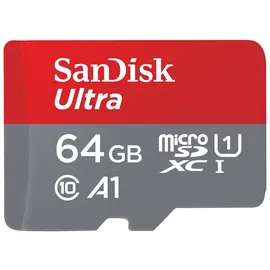 SanDisk Ultra A1 MicroSDXC Speicherkarte 64 GB Class 1 (U1) Klasse 10