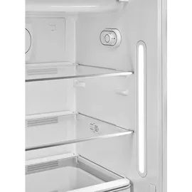 Smeg FAB28RBL6 Retro-Kühlschrank (270 l, 1530 mm hoch, Schwarz)