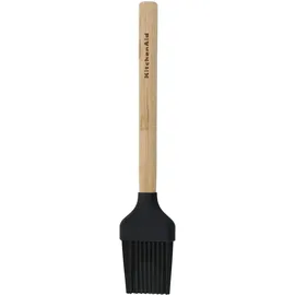 KitchenAid Bambus-backpinsel Mit Hitzebeständigem Und Flexiblem Silikon Head, - Kitchenaid