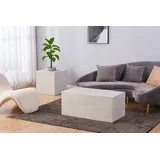 Home Deluxe Couchtisch Marmor Amiri L beige