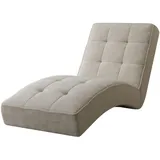 Möblo Chaiselongue, Beige, Holzwerkstoff, 1-Sitzer, 73x79x170 cm, Wohnzimmer, Sessel, Relaxliegen