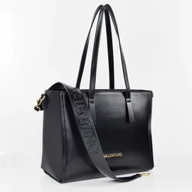 Valentino Sylvia Re Shopper Leder Schwarz