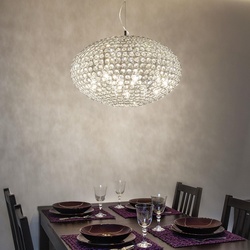 Ideal Lux 066387 Orion Pendelleuchte 8x40W | E14