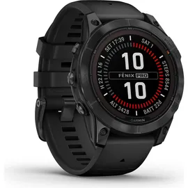 Garmin fenix 7 Pro Solar schwarz/schiefergrau