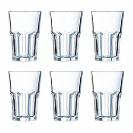 Arcoroc Granity Longdrinkglas, 420ml, Glas, transparent, 6 Stück