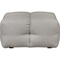 Polsterhocker "TALISHA", beige, B:84cm H:43cm T:93cm, 100% Polyester, LEGER HOME BY LENA GERCKE, Hocker, passend zur Serie Talisha