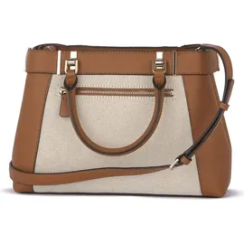 GUESS Anadela Three Compartment Satchel Bag natural/cognac : Einheitsgröße