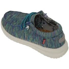 Fusion Mokassins Schnürschuhe in Blau Größe 39 EU