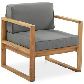 beautysofa Danilo Set 4-tlg. Braun/Grau
