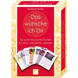 Das wünsche ich Dir | 62 Achtsamkeitskarten | Lebensweisheiten, Coaching & Empowerment | schöne Geschenkidee