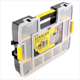 Stanley Sortimentskasten Kunststoff 37,5x6,7x29,2 cm schwarz/transparent/gelb unbestückt