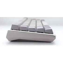 Ducky One 3 Mist Grey Mini Gaming Tastatur RGB, MX SPEED RGB Silver, USB, DE (DKON2161ST-PDEPDMIWHHC2)