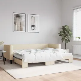 vidaXL Tagesbett 80 x 200 cm Creme