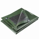 WERKA PRO Multifunktionstuch schwarz und grün 240 g/m2 2 x 3 m