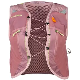 Salomon Active Skin 12l Set Trinkweste Für Damen - Dawn Pink / Dusky Orchid / Butterfly - XS