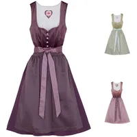 Spieth & Wensky Dirndl Düne Dirndl Dirndl Düne Midi-Dirndl Kleid 2-teiliges Trachtenkleid 40/L