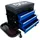 BGS Werkstatthocker Stahl blau mit 3 Schubladen
