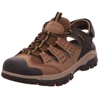 SKECHERS Tresmen Menard Sandalen, Braun Schwarz Synthetisches Mesh, 40