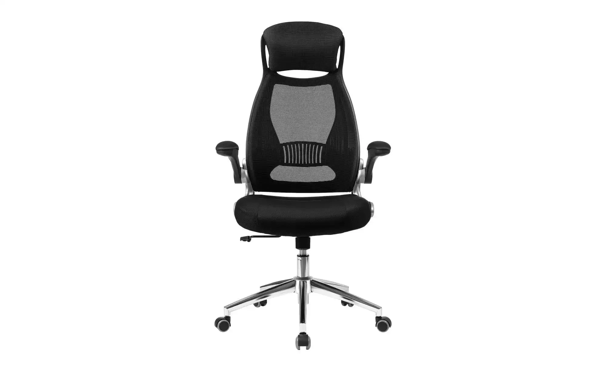 Bürostuhl   ¦ schwarz ¦ Maße (cm): B: 68 H: 119