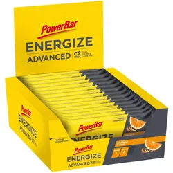 Powerbar Energize Advanced Orange 15x55g - High Carb Energieriegel + C2MAX One Size