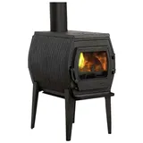 Globe-Fire »Charon I«, schwarz, Gusseisen, 7 kW