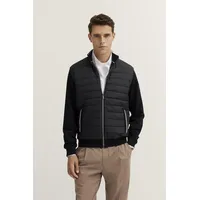 Bugatti Basic Essential Sweatjacke Herren Schwarz L