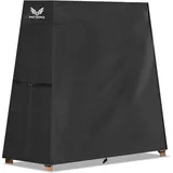 Hollywoodschaukel Abdeckung 600d Oxford Schwarz 168124 25168cm
