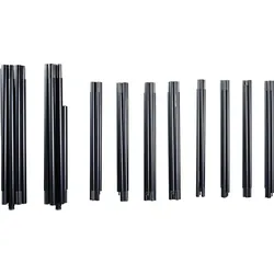 Nordisk Midgard 20 Alu Pole Set silver ONESIZE