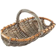 Kobolo Erntekorb Rattankorb Henkelkorb Korb Geflochtenes Rattan