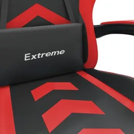 vidaXL Gaming-Stuhl Schwarz und Rot PC