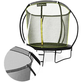 HyperMotion Kindertrampolin 244 cm Schwarz