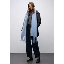 STREET ONE Damen, 5706616 Kuscheliger Schal, frosted Blue, Einheitsgröße - Einheitsgröße