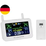 ​ Wetterstation Funk Mit Außensensor, Innen Außen Hygrometer Thermometer Hygrome