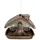 Hti-Living Vogelfutterhaus Nessa Metallic gold Futterspender Kunststoff zum Hängen