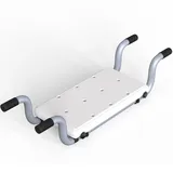 Badewannensitz, Stuhl, Hocker, Bank, Behinderte, ältere Menschen, über der Badewanne, Brett, strapazierfähig, rutschfest, hängende Badewannenbank, leicht, Badewanne, Dusch-Transferbrett für Erwachsene