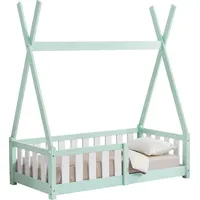 [en.casa] Kinderbett Helsingborg 70x140 cm Mint