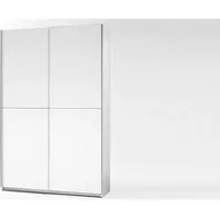 Bega-Gruppe Schwebetürenschrank Fast 125 x 195,5 x 0 cm Weiß