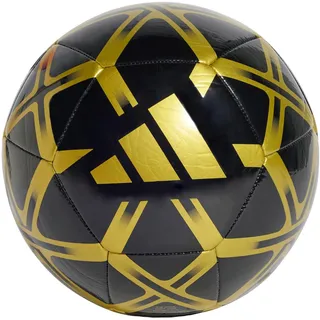 Adidas Unisex STARLANCER Club Ball, Black/Gold Metallic, 4