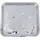 BGS Magnetschale Edelstahl 265 x 290 mm silber