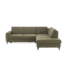 Sofa.de Ecksofa Cosima ¦ grün ¦ Maße (cm): B: 284 H: 90 T: 249
